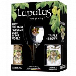 Confezione Lupulus (4x33cl + 1 bicchiere 25cl) - Cantina della Birra