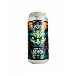 Azvex Brewing Company Stained Glass Demon