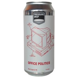 Pressure Drop Office Politics NEIPA 440ml (6.5%) - Indiebeer