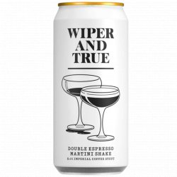 WiperAnd True - Double Espresso Martini Shake - Left Field Beer