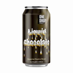 One Drop Brewing - Liquid Chocolate Imperial Stout - The Beer Barrel