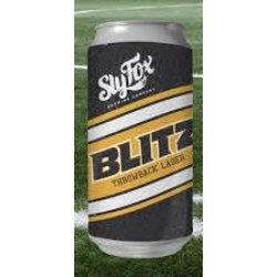 Sly Fox Blitz Throwback Lager 24 pack16oz cans - Beverages2u