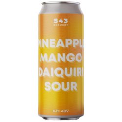 S43 Pineapple & Mango Daiquiri Sour 440ml (6.7%) - Indiebeer