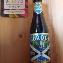 Gordon scotch - Famous Belgian Beer