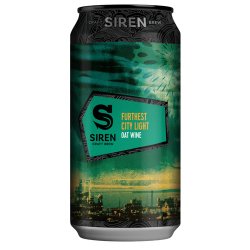 Siren Furthest City Light Oat Wine 440ml (10.1%) - Indiebeer