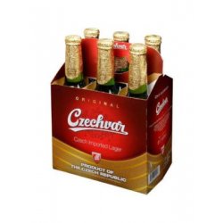 CZECHVAR POLISH LAGER 12oz 6PK BOTTLES - Schaefer’s