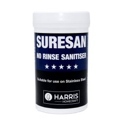 Harris SureSan No Rinse Sanitiser (250g) - waterintobeer