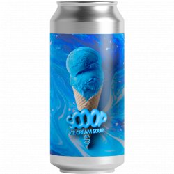Azvex Brewing Company SCOOP - Blue Raspberry