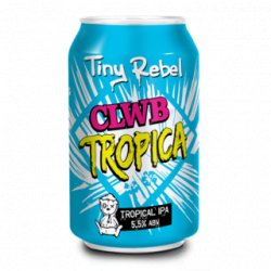 Tiny Rebel Clwb Tropica - Tropical IPA 330ml Can - Fountainhall Wines