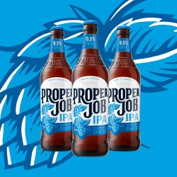 St Austell Brewery  Proper Job 0.5% IPA, 500ml - The Alcohol Free Co