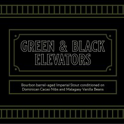 Jackie O’s Green & Black Elevators - Jackie O’s Brewery