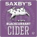 Saxbys Blackcurrant Cider 20L Bag in Box Saxbys Blackcurrant Cider 20L Bag in Box