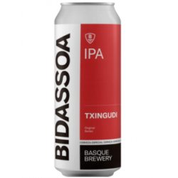 BIDASSOA - TXINGUDI - West Coast IPA Lata 33cl - Buscador de Cervezas - Brewhouse