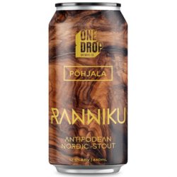 One Drop Brewing Ranniku Imperial Stout 440ml - The Beer Cellar