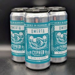 Cypher Omerta West Coast IPA Can 4pk - Saccharomyces Beer Cafe