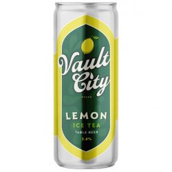 Vault City Brewing Lemon Ice Tea Table Sour