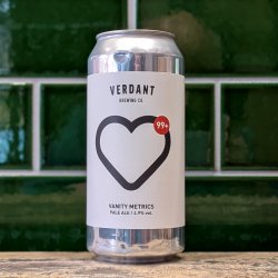 Verdant Brewing Co Vanity Metrics