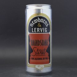 Newbarns  Lervig - Handsome Stout - 10% (330ml) - Ghost Whale