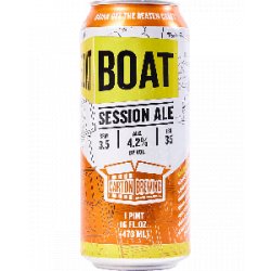 Carton Brewing Boat Beer - Half Time