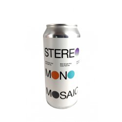 To ?l Stereo Mono Mosaic Single hop IPA - Pivní ochutnávka