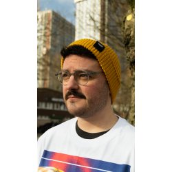 Cloudwater Fisherman Beanie - Mustard - Cloudwater