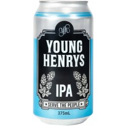 Young Henrys IPA 375ml - BoozeBud