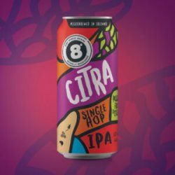 Eight Degrees CAN  Citra Single Hop IPA (24x440ml) - Eight Degrees Brewing