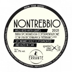 Cantina Errante Nontrebbio 2021 - Beer Dudes