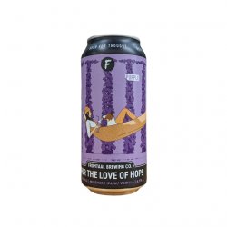 For the Love of Hops Purple  Frontaal  6.5°  Milkshake IPA - La Plante Du Loup