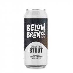 Below Brew Co Check This Stout Choc and Honeycomb Pastry Stout 440ml Cans - Inn Express
