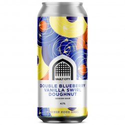 Vault City Brewing - Double Blueberry Vanilla Swirl Doughnut - Left Field Beer