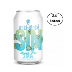 La Pirata UNCHAINED Alcohol Free Ipa lata 24x33 ml - MilCervezas