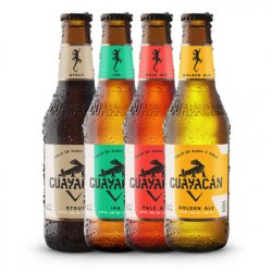 Guayacan Caja mixta (Golden - Pale - Stout  - IPA): 12 botellas 330cc - Cerveza Guayacan