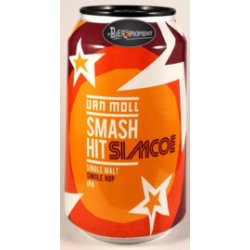 Van Moll ~ Smash Hit Simcoe 33cl can - Hetbiermoment.nl