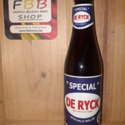 Special de ryck - Famous Belgian Beer