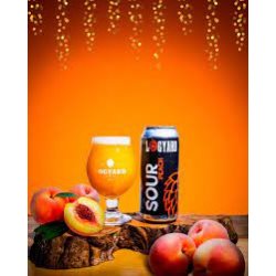 Logyard Peach Sour 2416 oz cans - Beverages2u