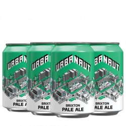 Urbanaut. Brixton Pale Ale - 6 x 330ml Cans - Urbanaut Brewing