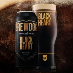 Brewdog Black Heart - 21st Century Stout 4.1% 440ml x 4 - York Beer Shop