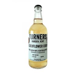 Turners - Elderflower Cider   - Hops and Hampers