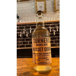 Turners - Russet Cider - The Cider Tap