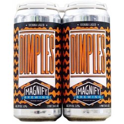 Magnify Brewing Company Dimples Vienna Style Lager 4 pack 16 oz. - Kelly’s Liquor