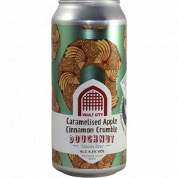 Vault City Brewing Caramelised Apple Cinnamon Crumble Doughnut