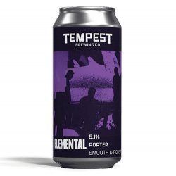 Tempest Brewing Co, Elemental Porter, 440ml Can - The Fine Wine Company