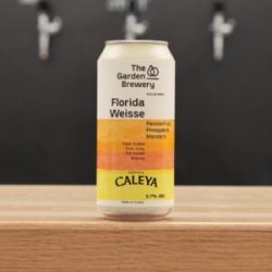 The Garden Floridaweisse w Passionfruit, Pineapple & Mandarin-Caleya (ES) Collab - The Garden Brewery