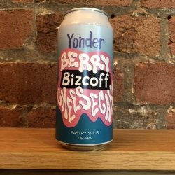 Yonder Brewing Berry Bizcoff Cheesecake