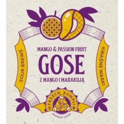 Trzech Kumpli Gose z mango i marakują Trzech Kumpli Gose z mango i marakują