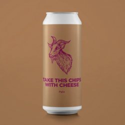 Pomona Island, Take This Chips with Cheese, Pale Ale, 4.6%, 440ml - The Epicurean