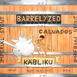 Käbliku Barrelyzed Calvados BA 13%vol 44cl CAN - Uba ja Humal