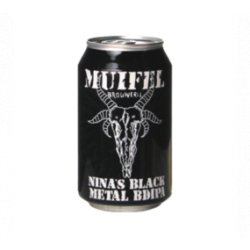 Muifel Nina's Black Metal BDIPA 33cl - Hellobier