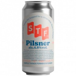 Simple Things Fermentations  Twisted Pilsner  4.8% 440ml Can - All Good Beer